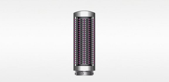 Small soft smoothing brush (Dark iron / fuchsia)