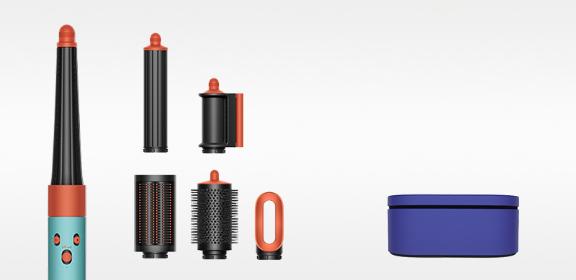 Dyson Airwrap i.d.™ للشعر المالس+المموَّج (سيراميك باتينا/توبازي)