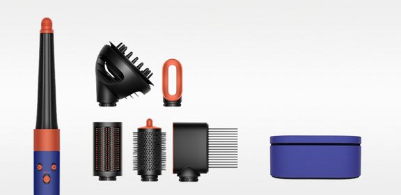 Dyson Airwrap i.d.™‎ للشعر المجعَّد+الملفوف (أزرق فينكا/توبازي)
