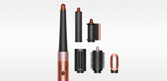 Dyson Airwrap i.d.™ Straight+Wavy (Amber silk/Pink champagne)