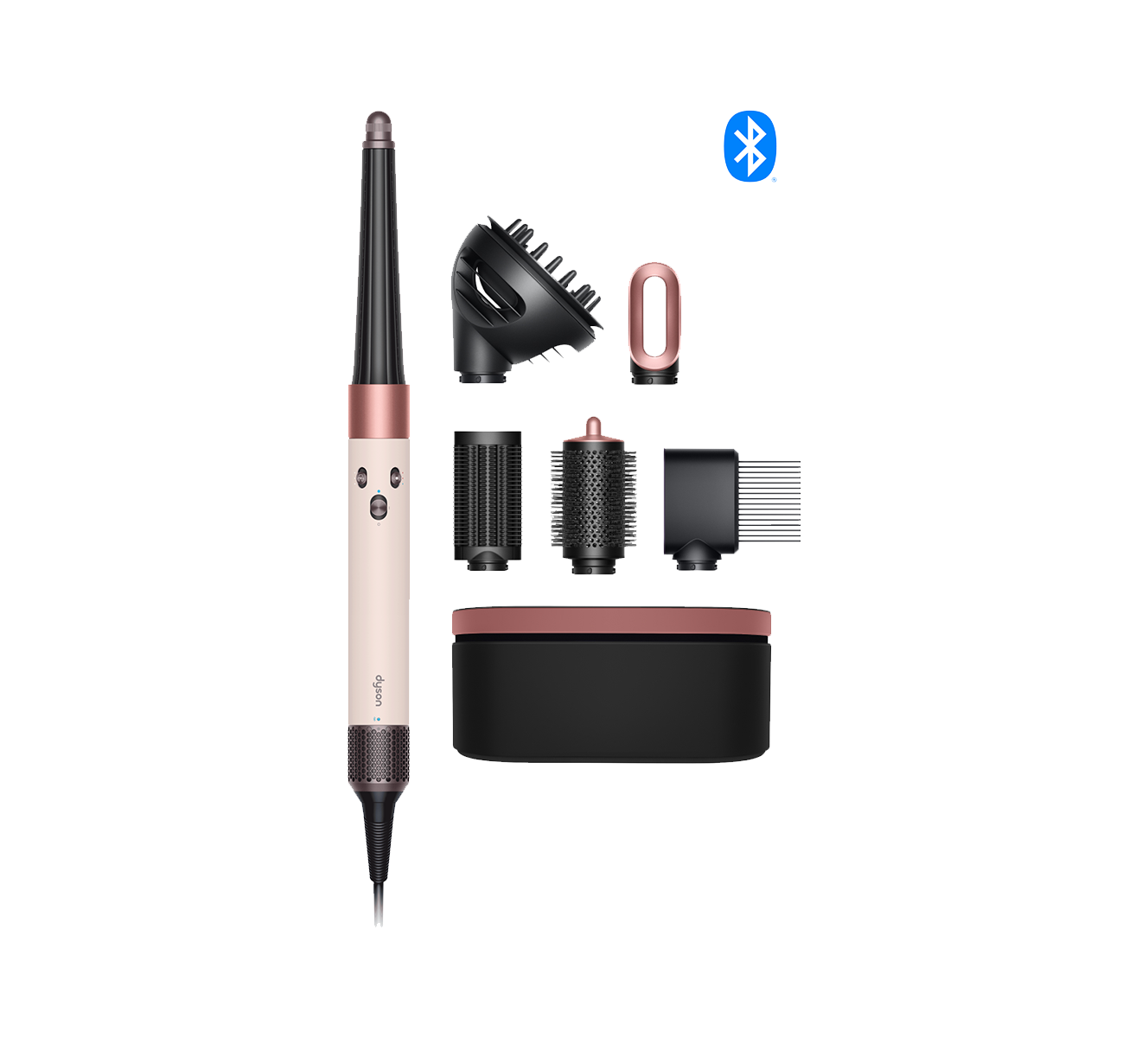 【新品・未開封】 Dyson Airwrap i.d. セラミックピンク Modelador multifunção e secador Dyson Airwrap i.d.™ Encaracolado+