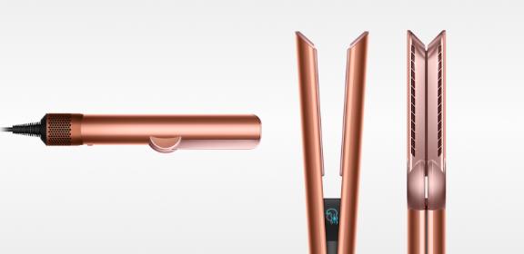 Dyson Airstrait™ straightener in special edition Amber Silk