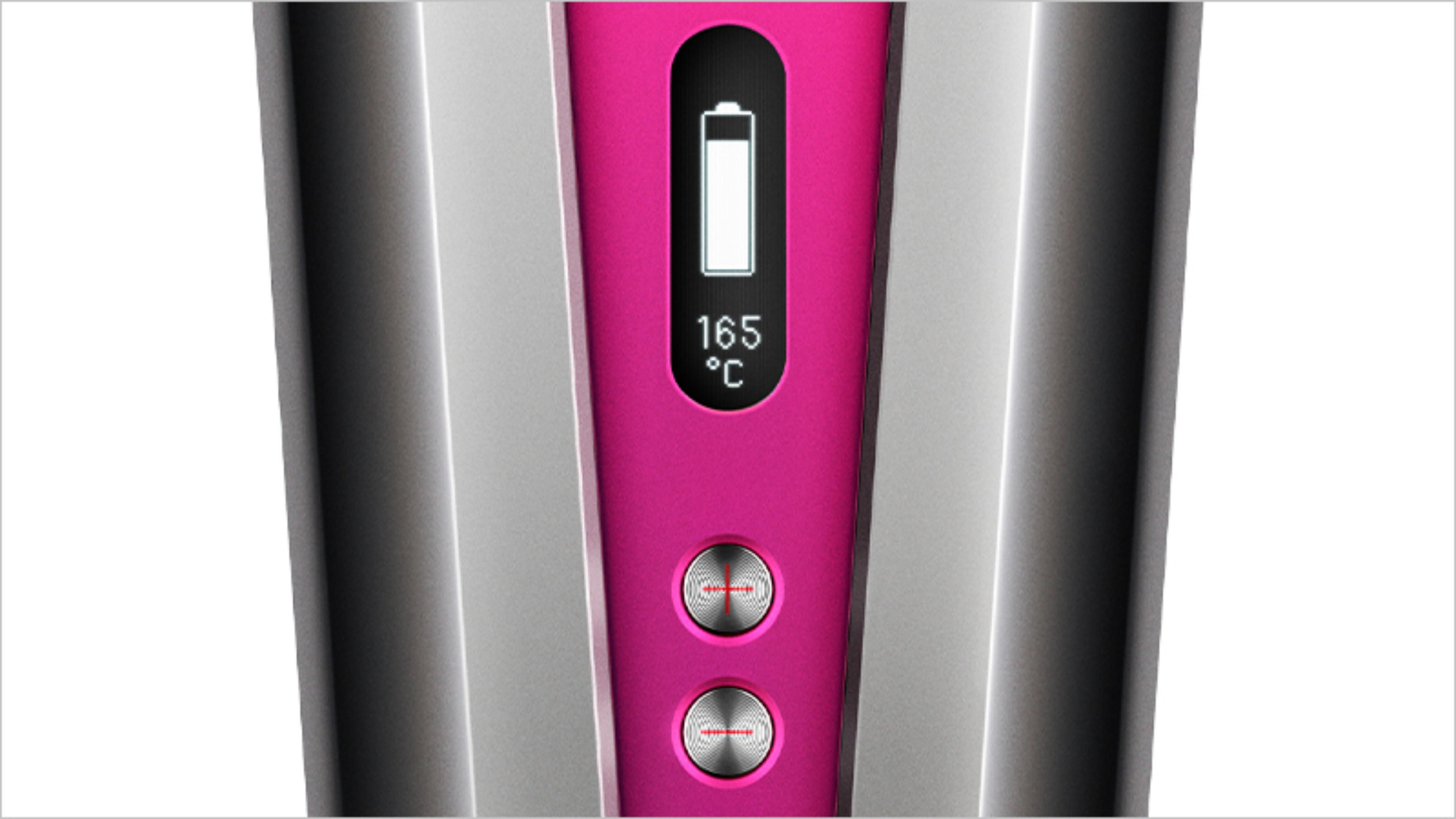 תקריב על מסך ה OLED