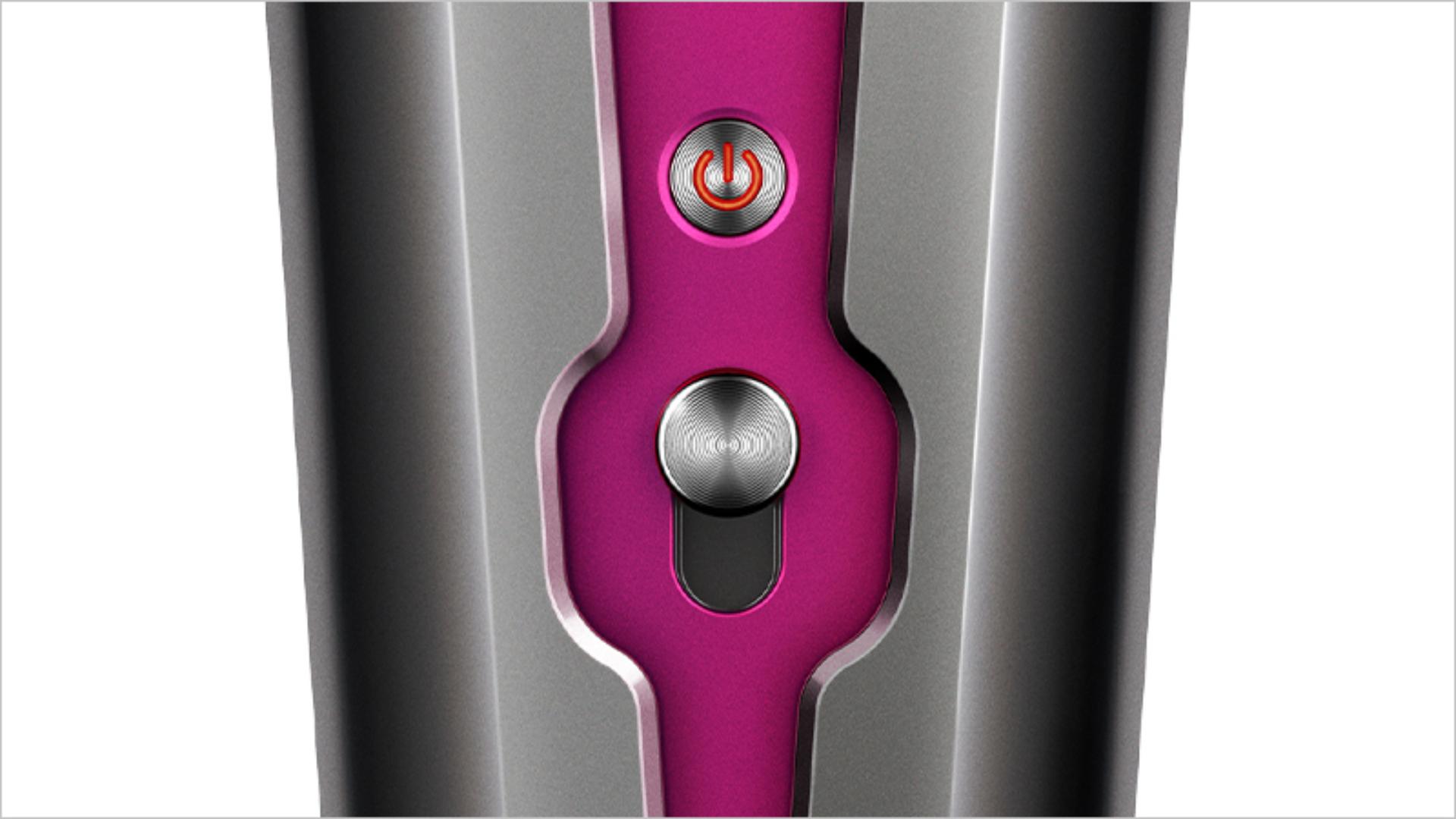 Close up of the safety lock