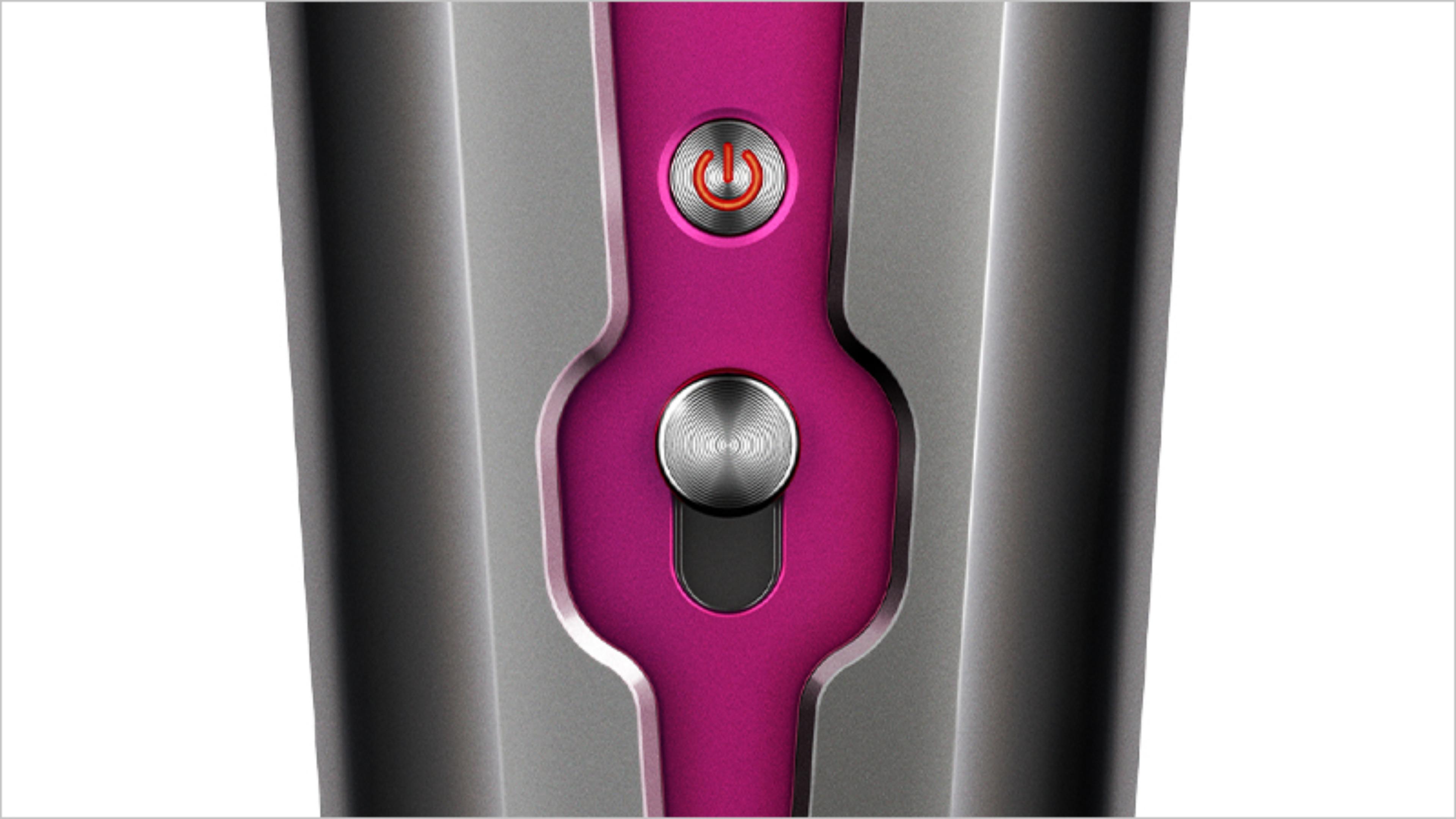 Close up of the safety lock