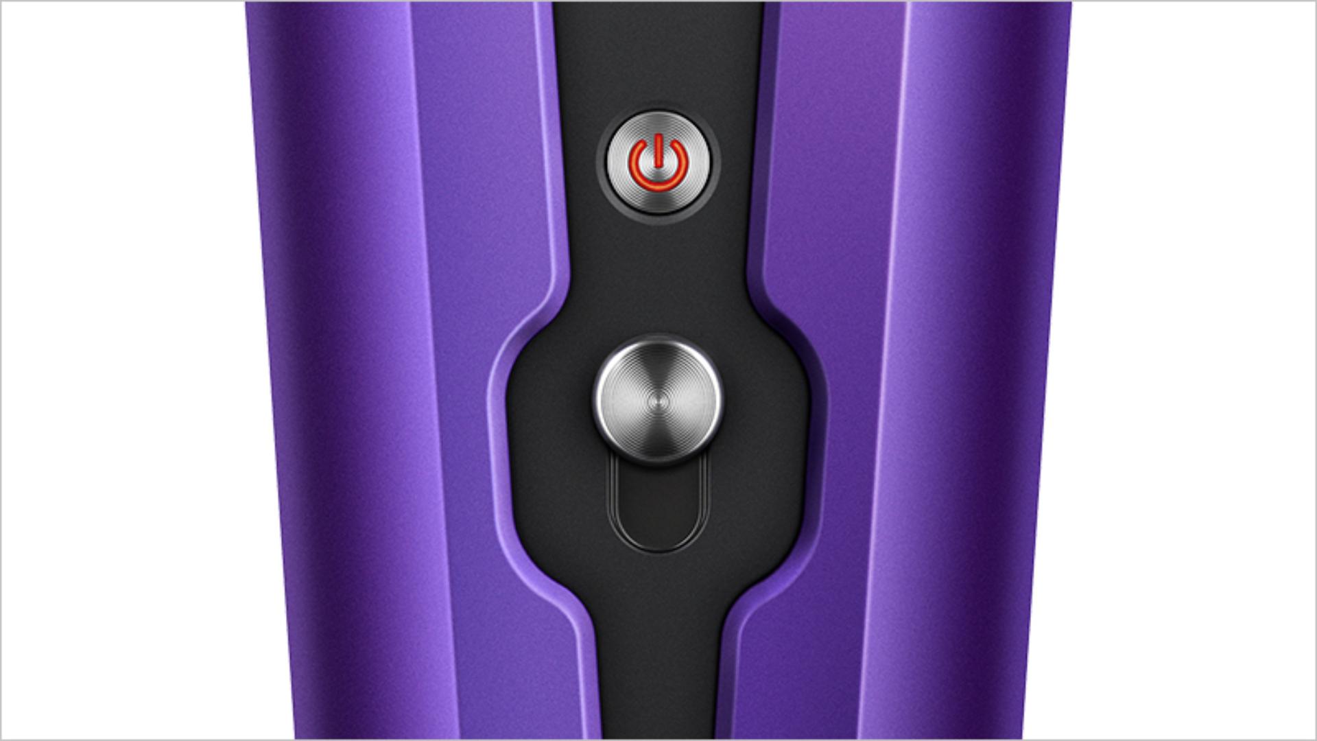 Close up of the safety lock