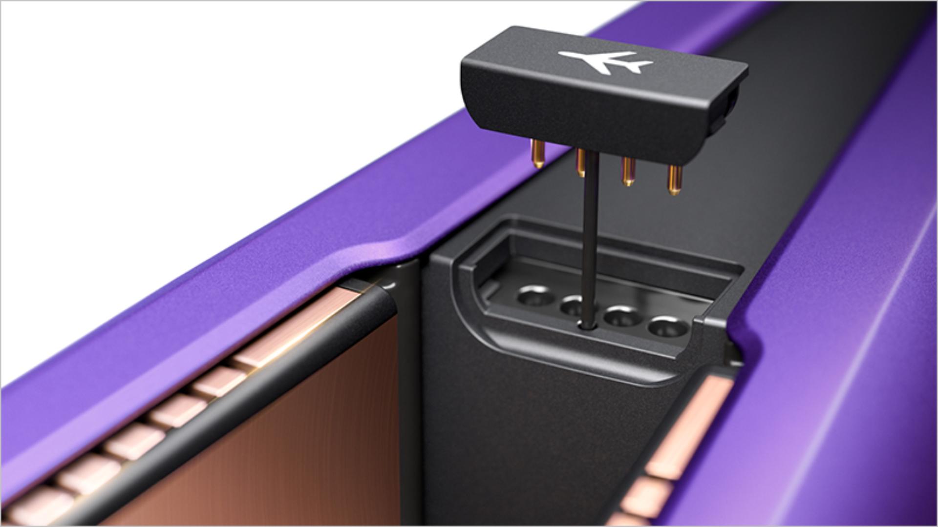 Close up of the Flight-ready tag