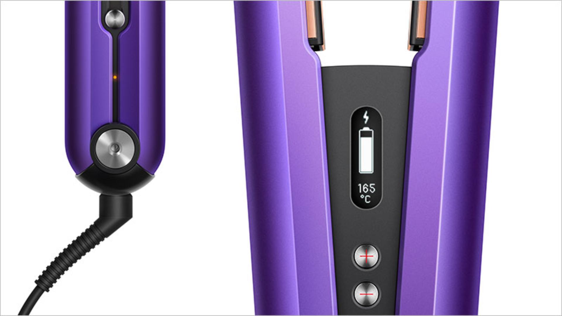 Close up of the cable inserted for styling