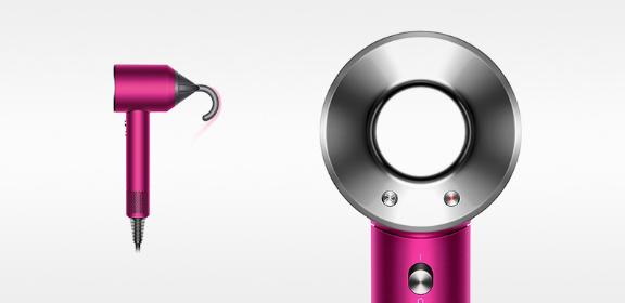 Dyson Supersonic™ hair dryer HD08 (Fuchsia/Nickel)