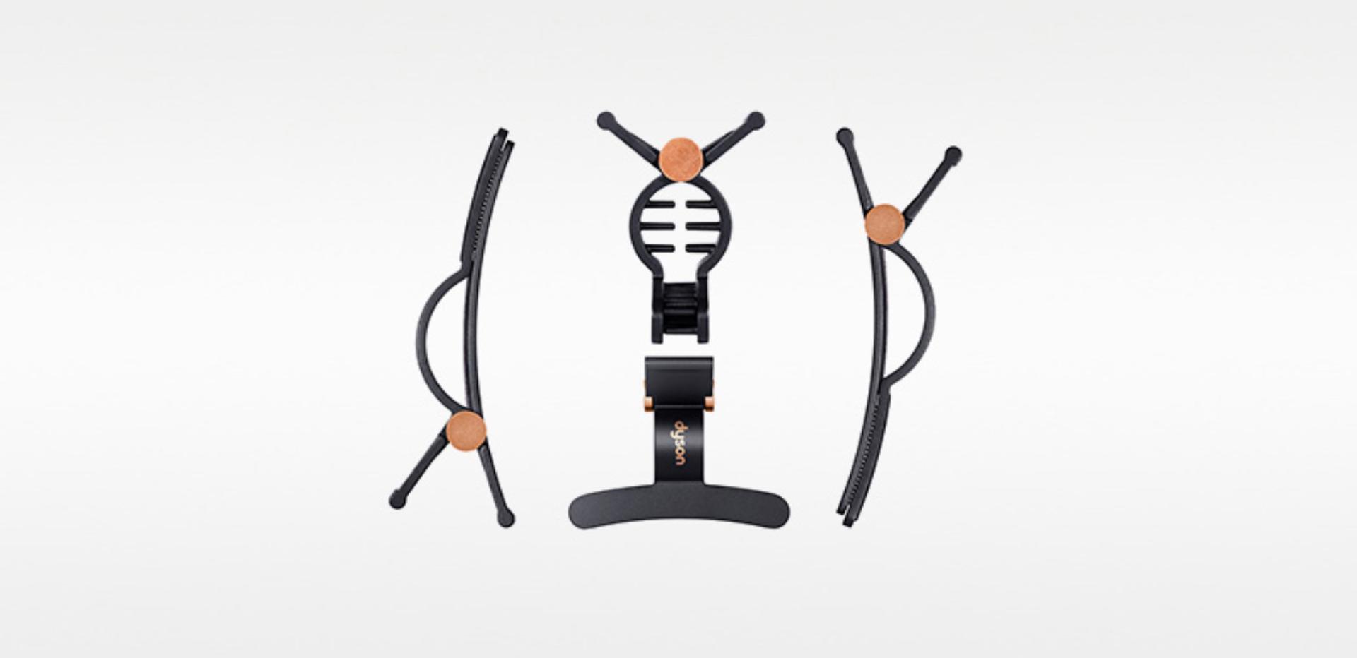 The Sectioning hair clip and Wide hair clip.