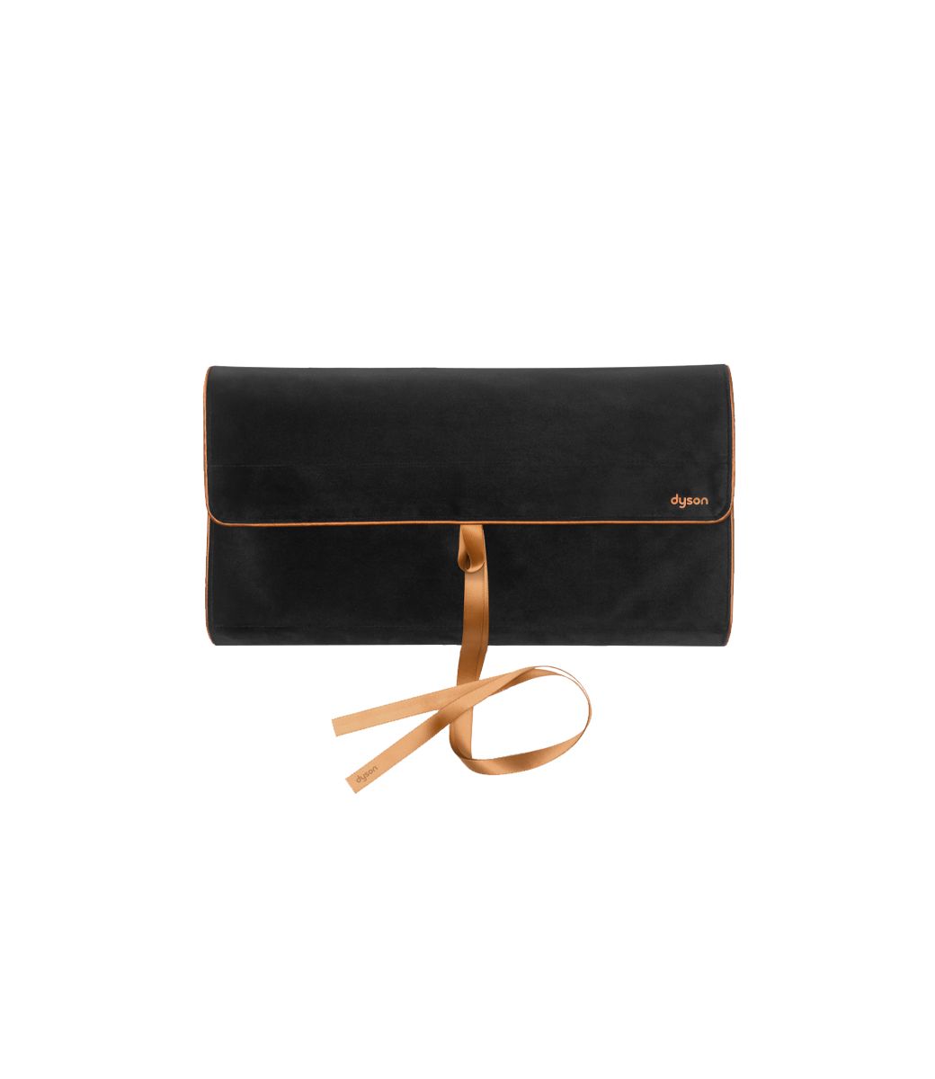 Dyson-designed Travel pouch (Black and copper) | Dyson Thailand