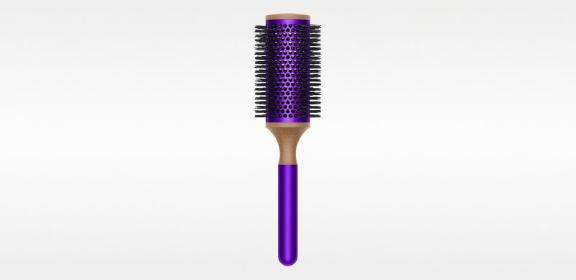 Vented barrel brush – 45mm barrel (Purple/black)