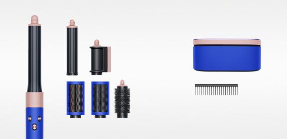 „Dyson Airwrap™ Complete Long“ universalus plaukų formavimo prietaisas  (Blue Blush)