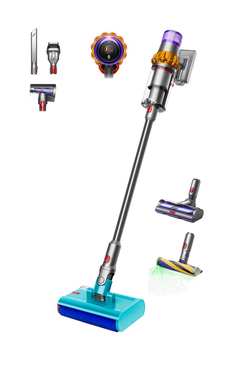 Dyson V15s Detect Submarine™ cordless wet and dry vacuum (Yellow/Nickel)