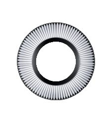 2 filtros de carbono electrostático