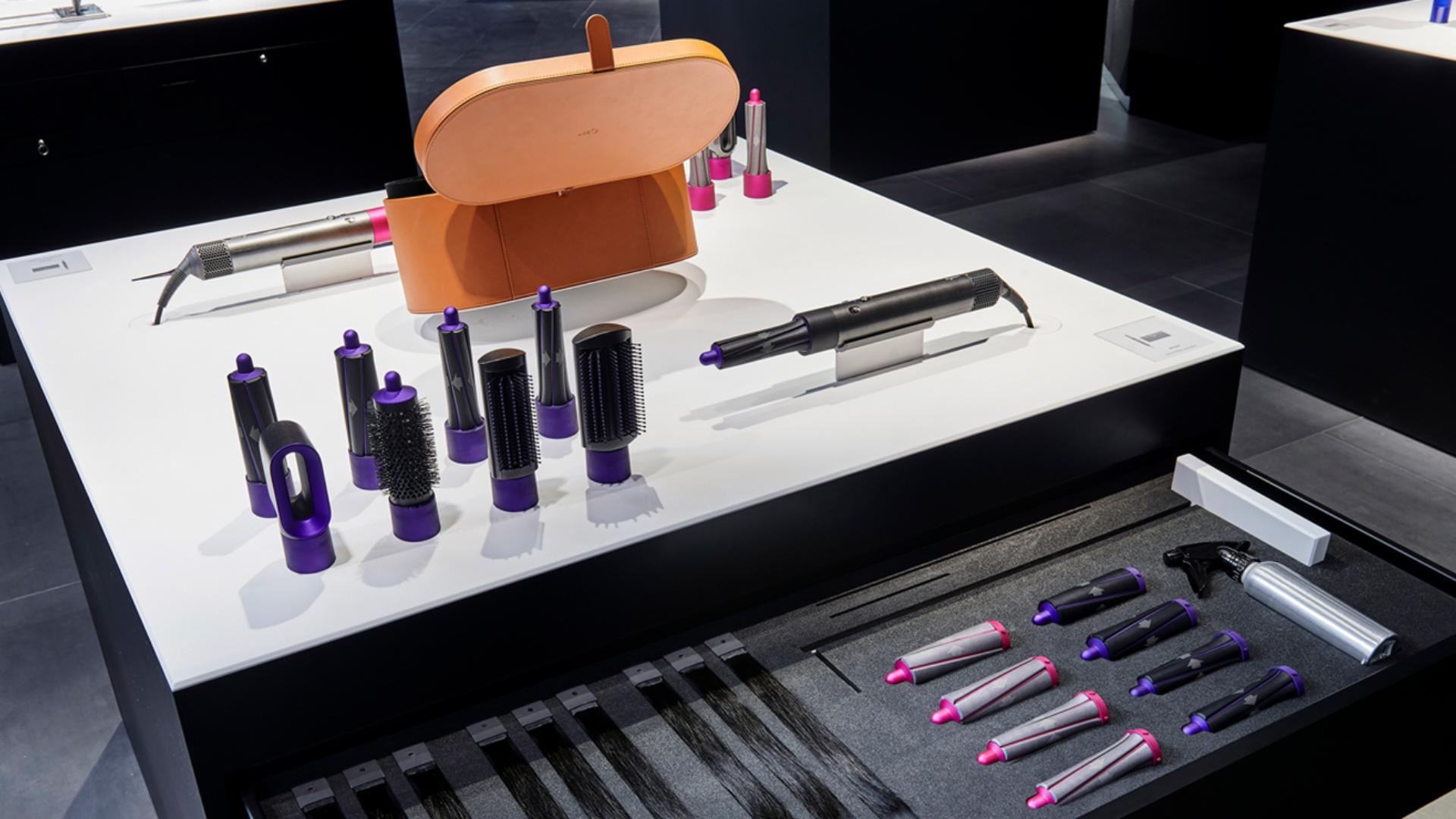 Customised styler with attachments