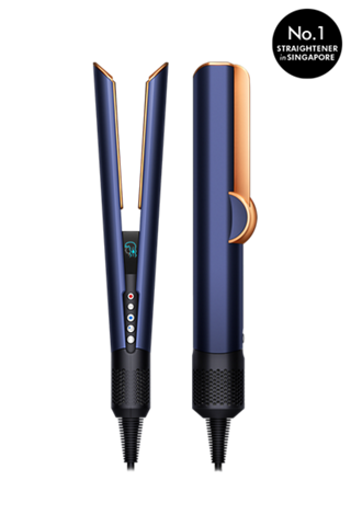 Dyson Airstrait™ dryer and straightener (Prussian Blue/Rich Copper)