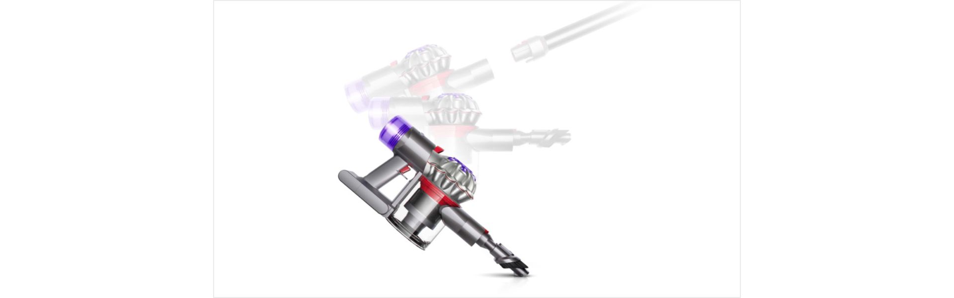 Dyson V8 הופך בקלות לשואב נישא