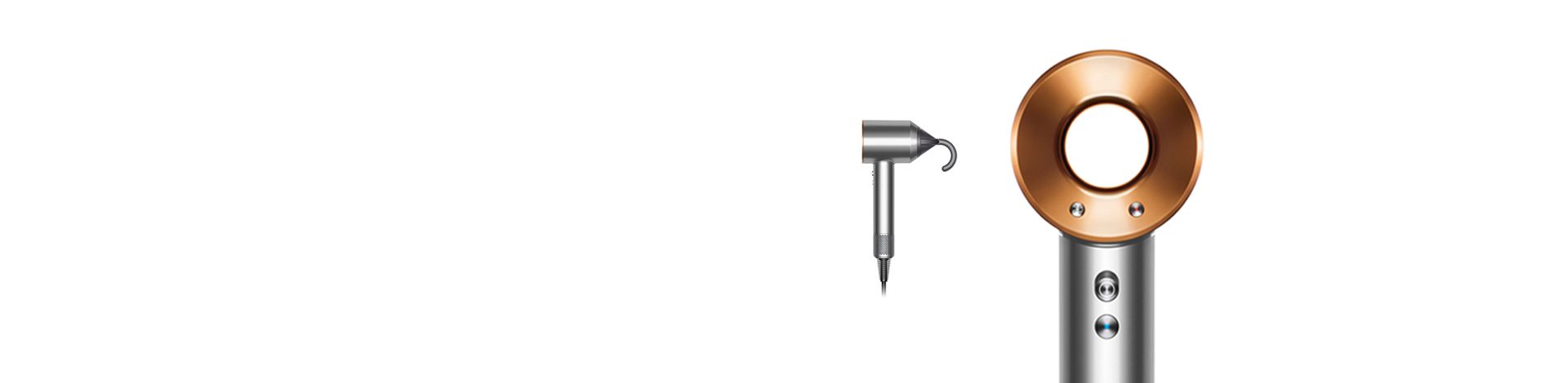 Dyson Supersonic von vorne und seitlich