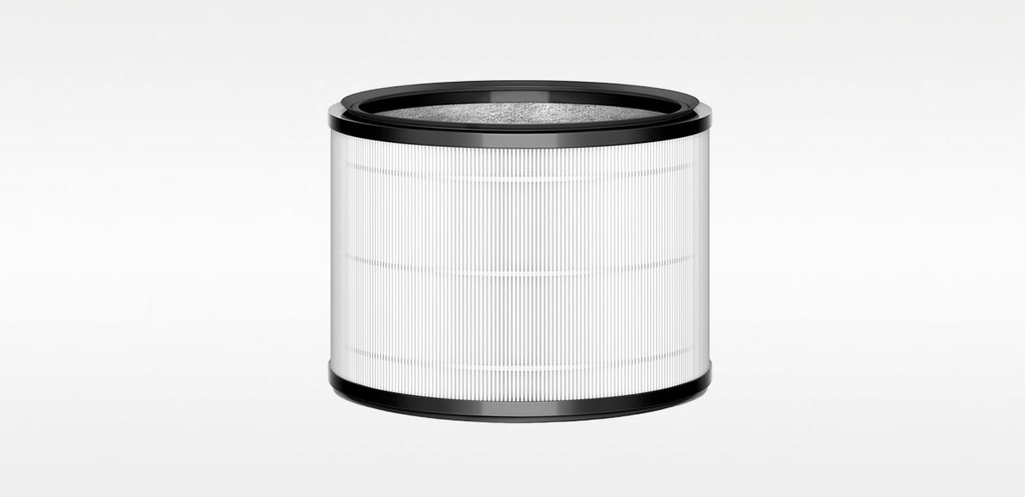 Kombinovaný 360° filtr HEPA a filtr s aktivním uhlím pro čističku vzduchu