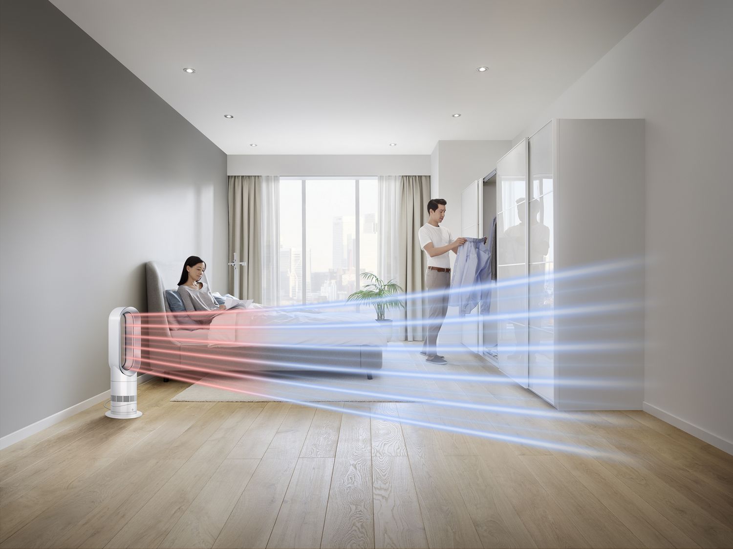 Dyson jet focus hot and cool hot sale