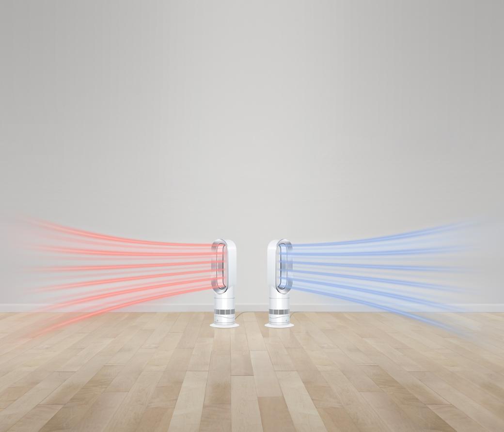 Dyson Hot+Cool™ Jet Focus Fan Heater (White/Silver) Dyson Australia