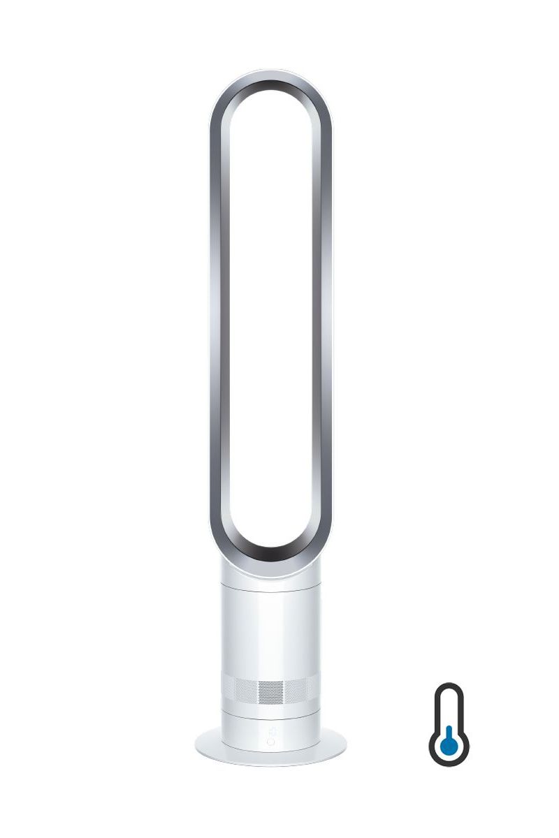 Dyson Cool™ tower fan in white/silver