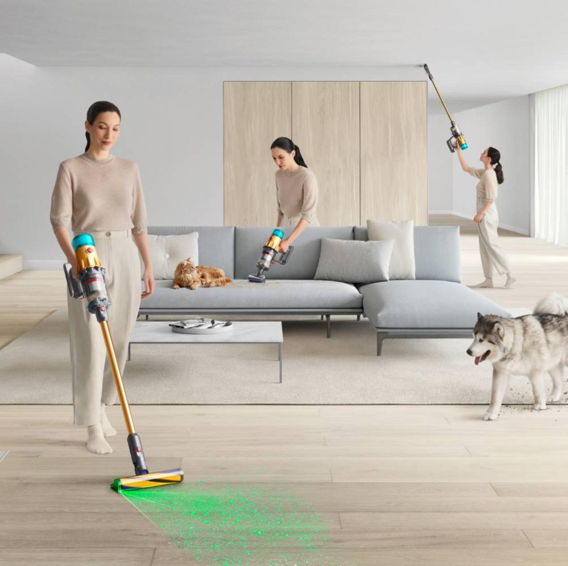Dyson laser vacuum