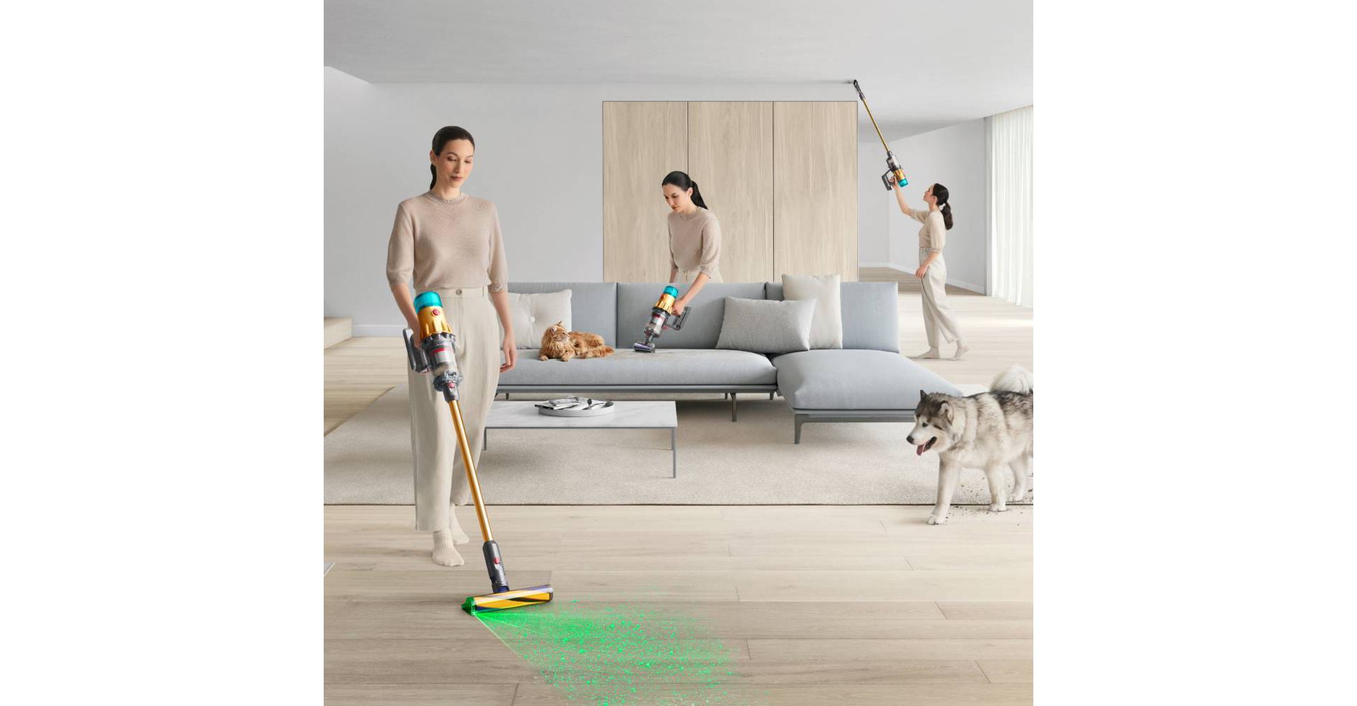 Dyson laser vacuum