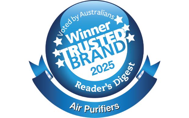 Voted most trusted air purifier brand by Australian consumers.