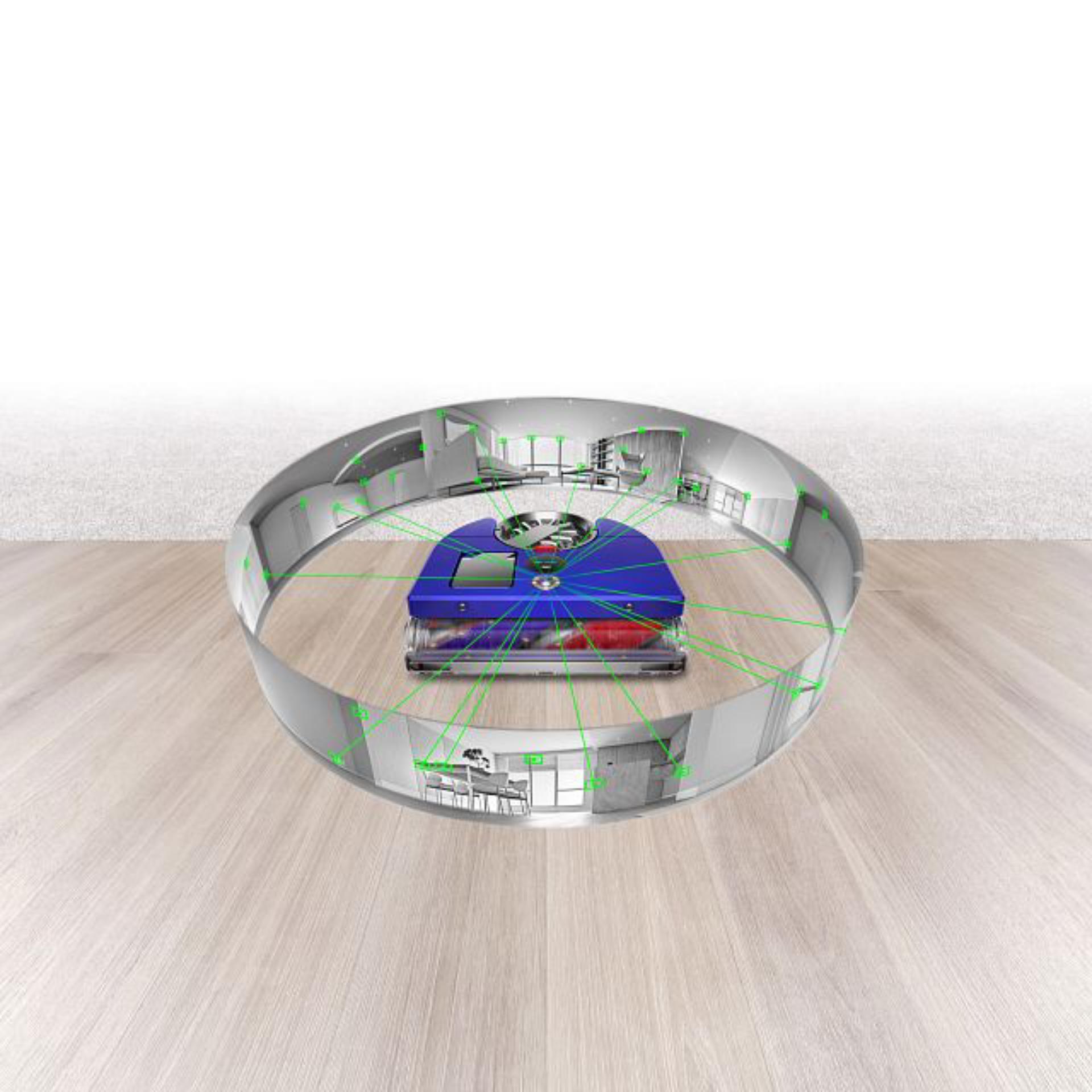 Dyson 360 Vis Nav 360 degree vision system 