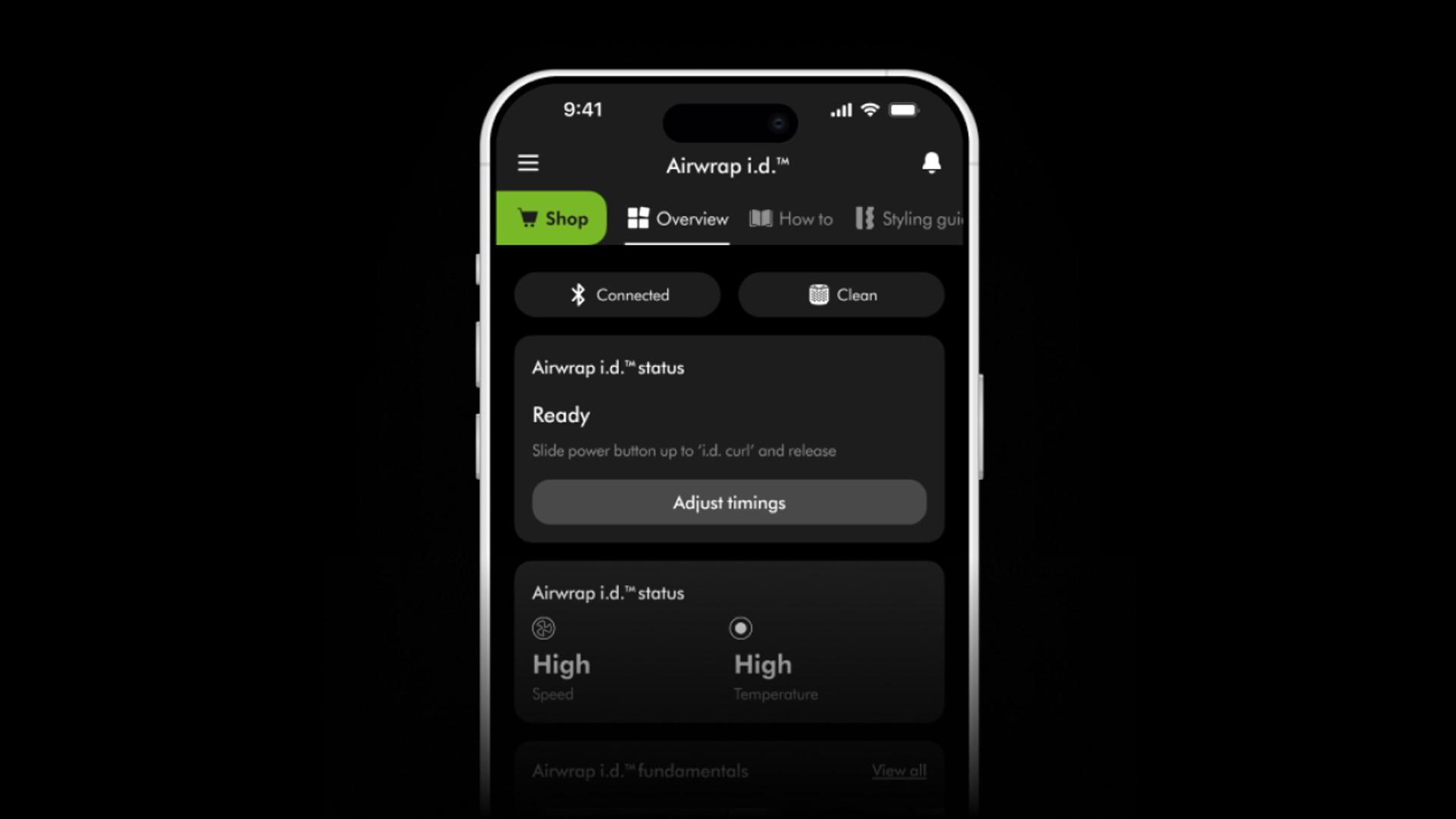 Program your curling sequence