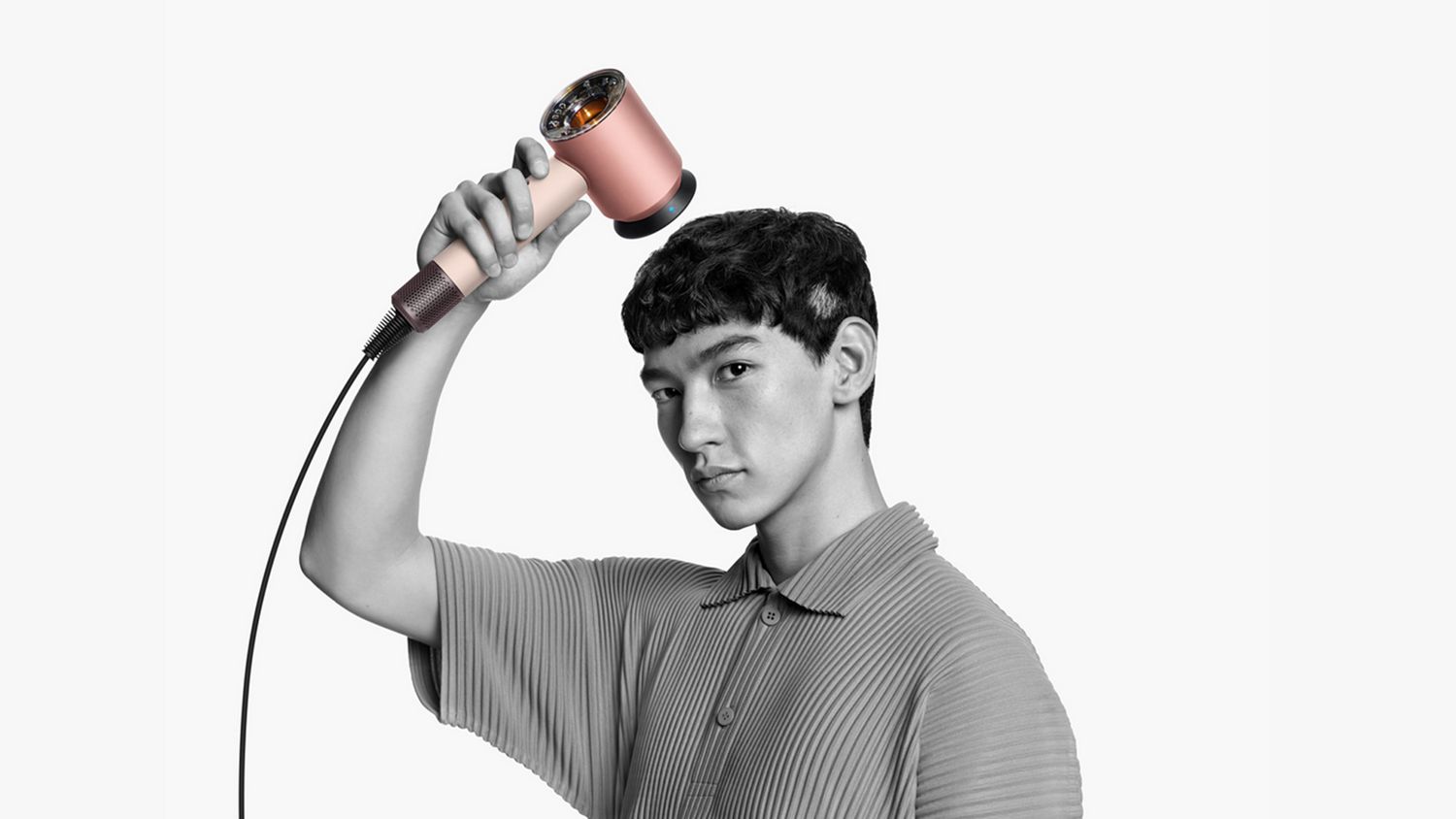 Dyson Supersonic Nural™ hair dryer in Ceramic Pink/Rose Gold