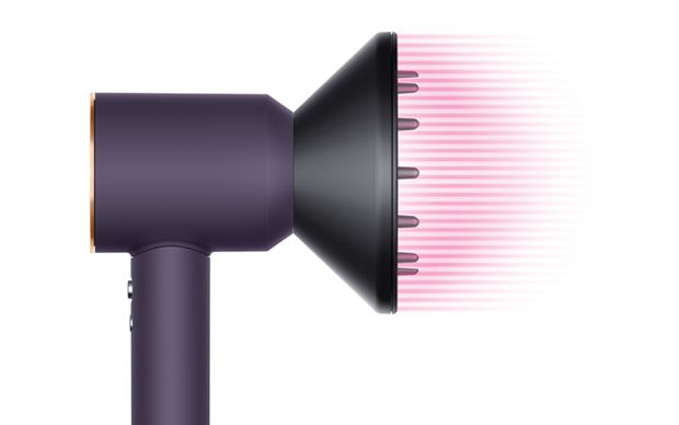 Diffuser attachment for the Dyson Supersonic hair dryer
