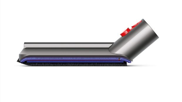 Carbon fibre soft dusting brush