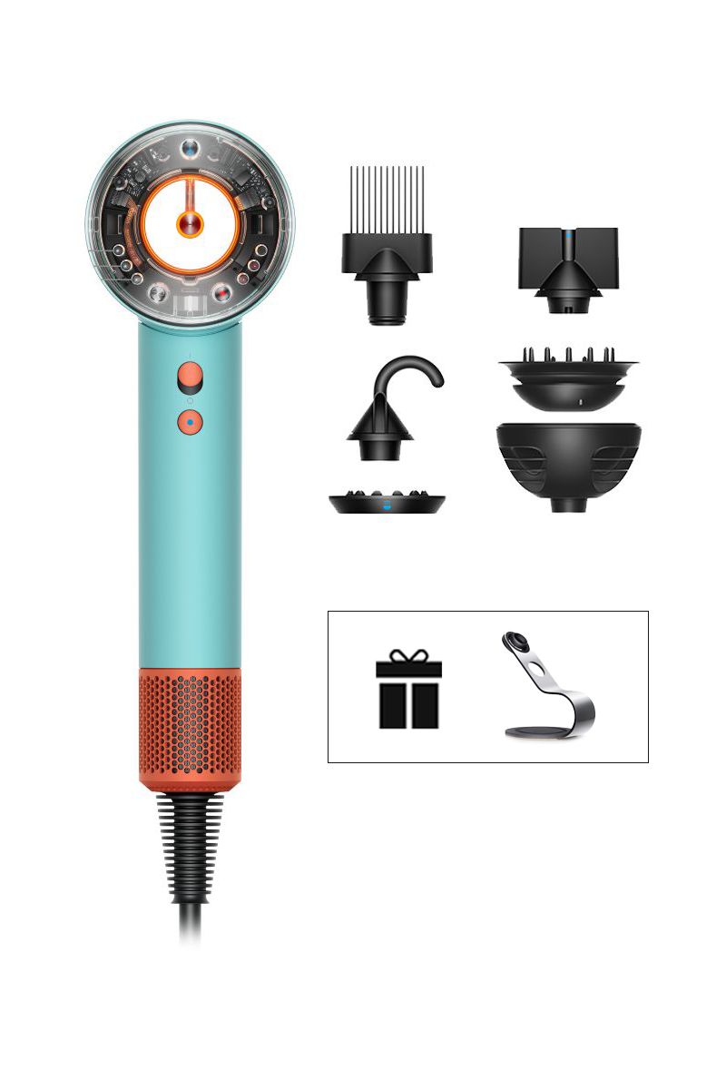 Dyson Supersonic Nural™ – Curly+Coily hajszárító (Ceramic Patina/Topaz Orange)