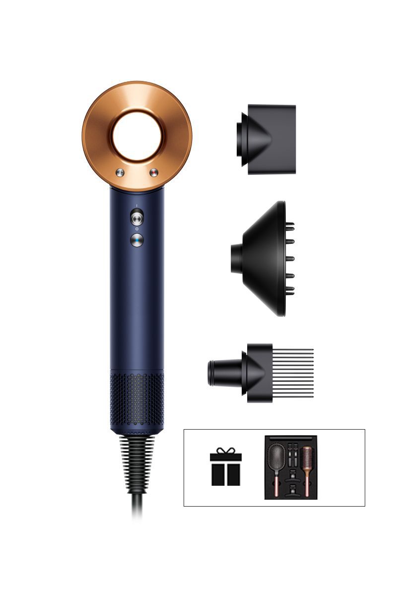 Fén na vlasy Dyson Supersonic™ Curly+Coily (Prussian blue/Rich copper)