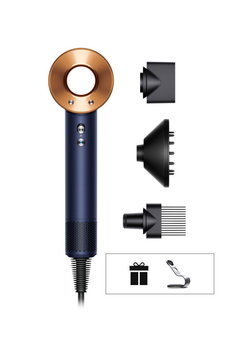 Sušilo za kosu Dyson Supersonic™ Curly+Coily (Prussian blue/Rich copper)