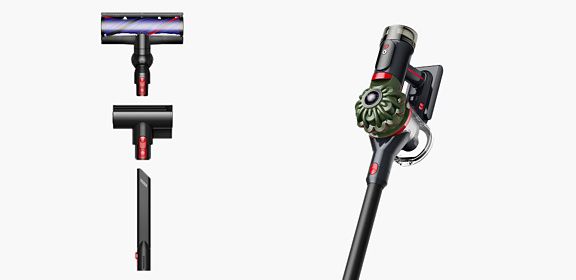 Juhtmeta tolmuimeja Dyson V8 Cyclone (Black/Green)
