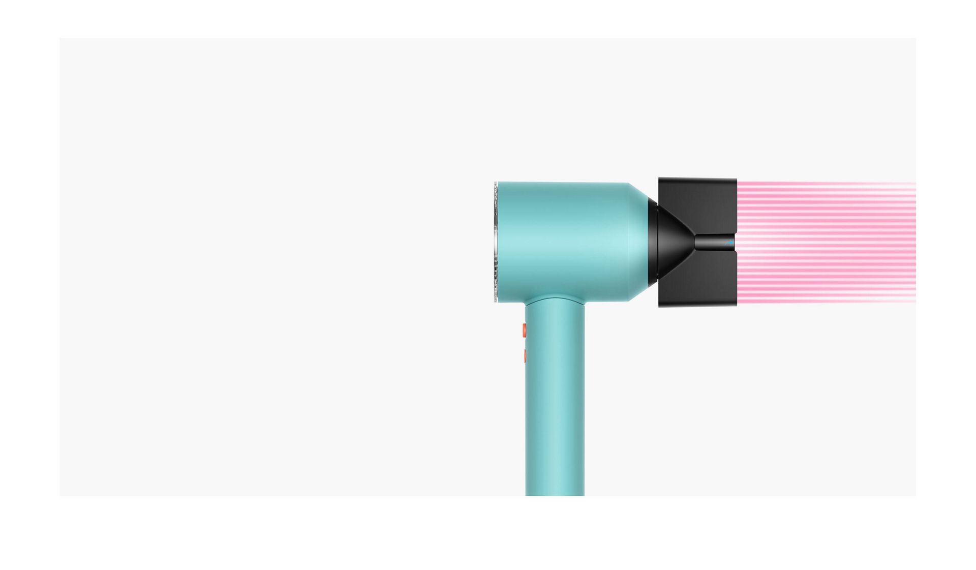 Airflow of the Styling concentrator
