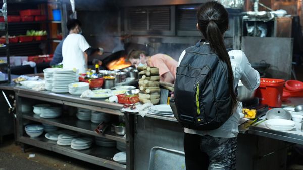Local food stall