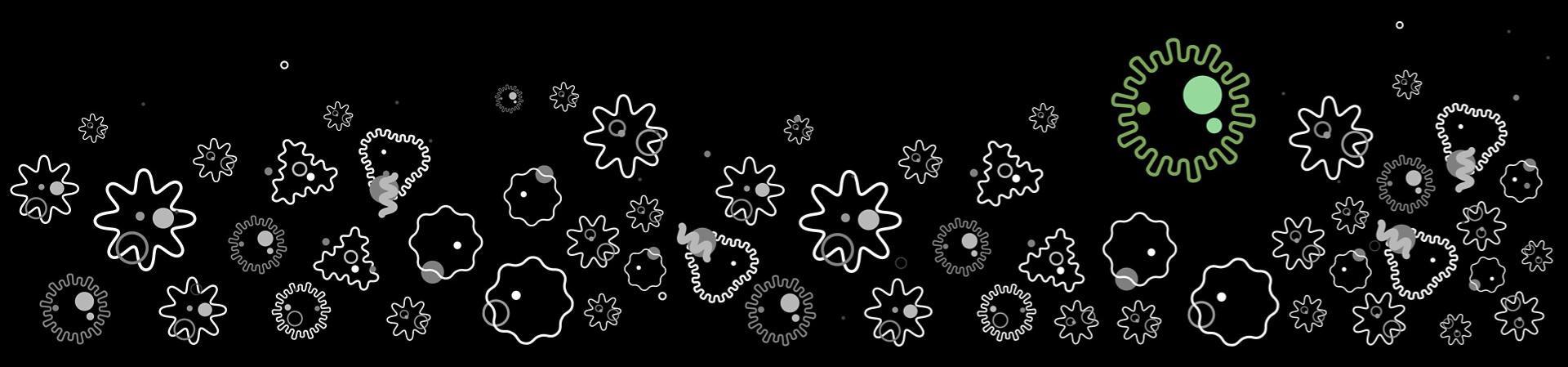 Küçük partikül çizimleri ile 40,000 tanesinin bir arada bulunduğunu gösteriyor.