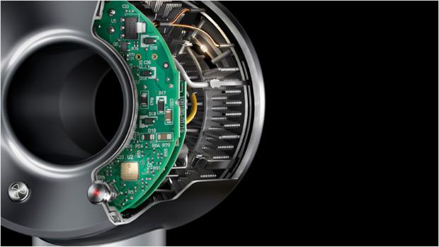 Close-up of coloured hair