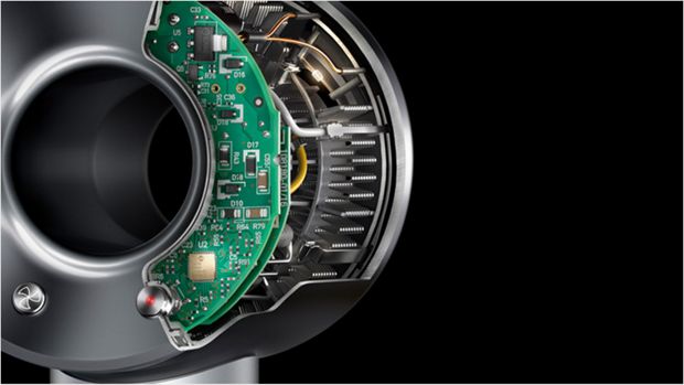 Close-up of coloured hair