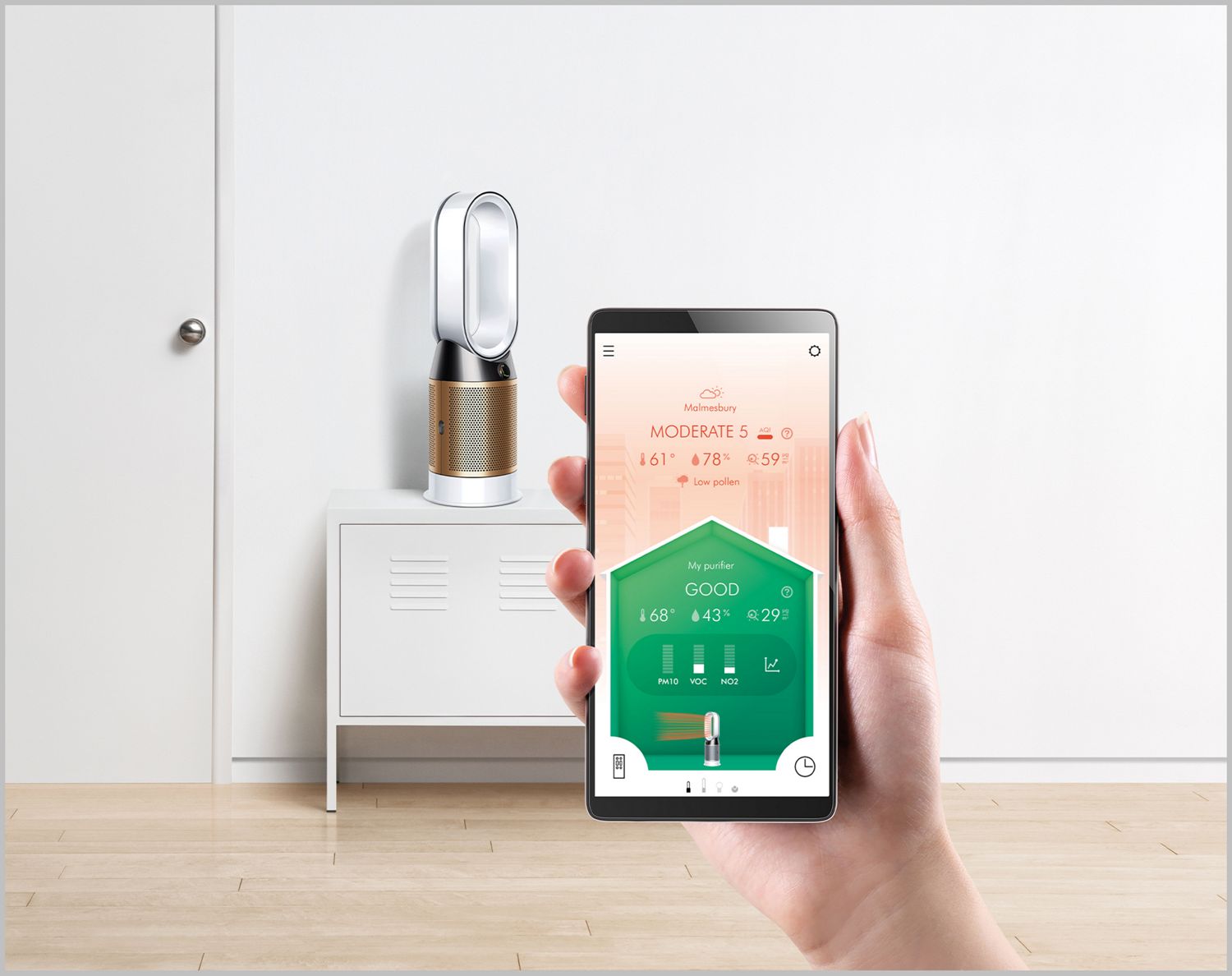 Dyson Pure Hot + Cool Cryptomic 風扇暖風空氣清新機| Dyson