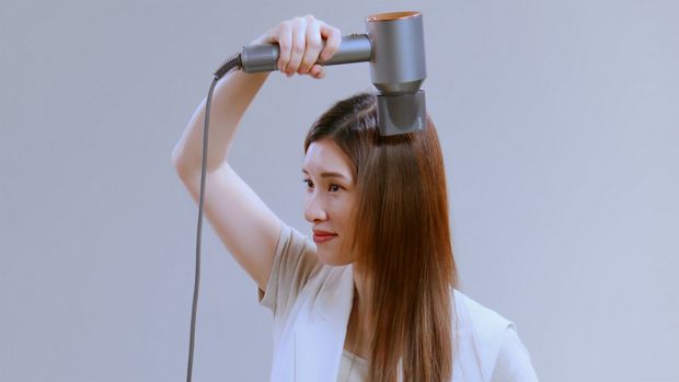 Image showing healthy hair reflecting light