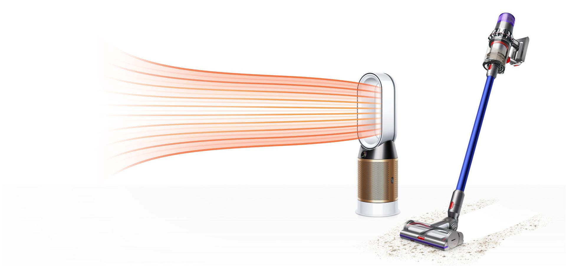 Dyson V11™吸塵機及Dyson Pure Cool Cryptomic™ 三合一風扇暖風空氣清新機