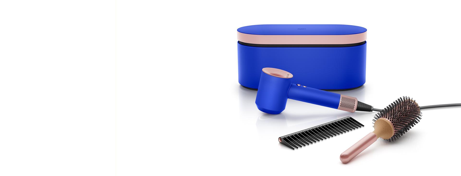 Dyson Supersonic hair dryer with Presentation case and accessories