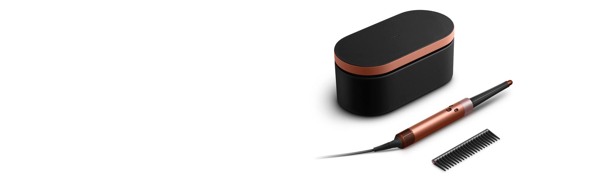 The Dyson Airwrap ID multi-styler and dryer with included complimentary gifts.