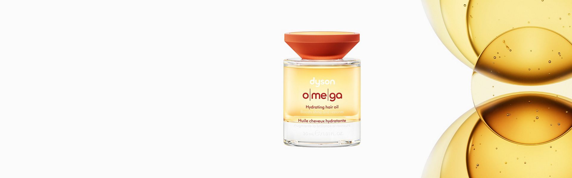 Dyson Omega™ hydrating hair oil
